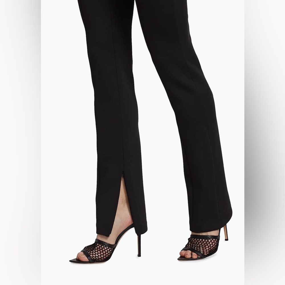 Good American Good Waist Flare Scuba Pants - Picture 5 of 10